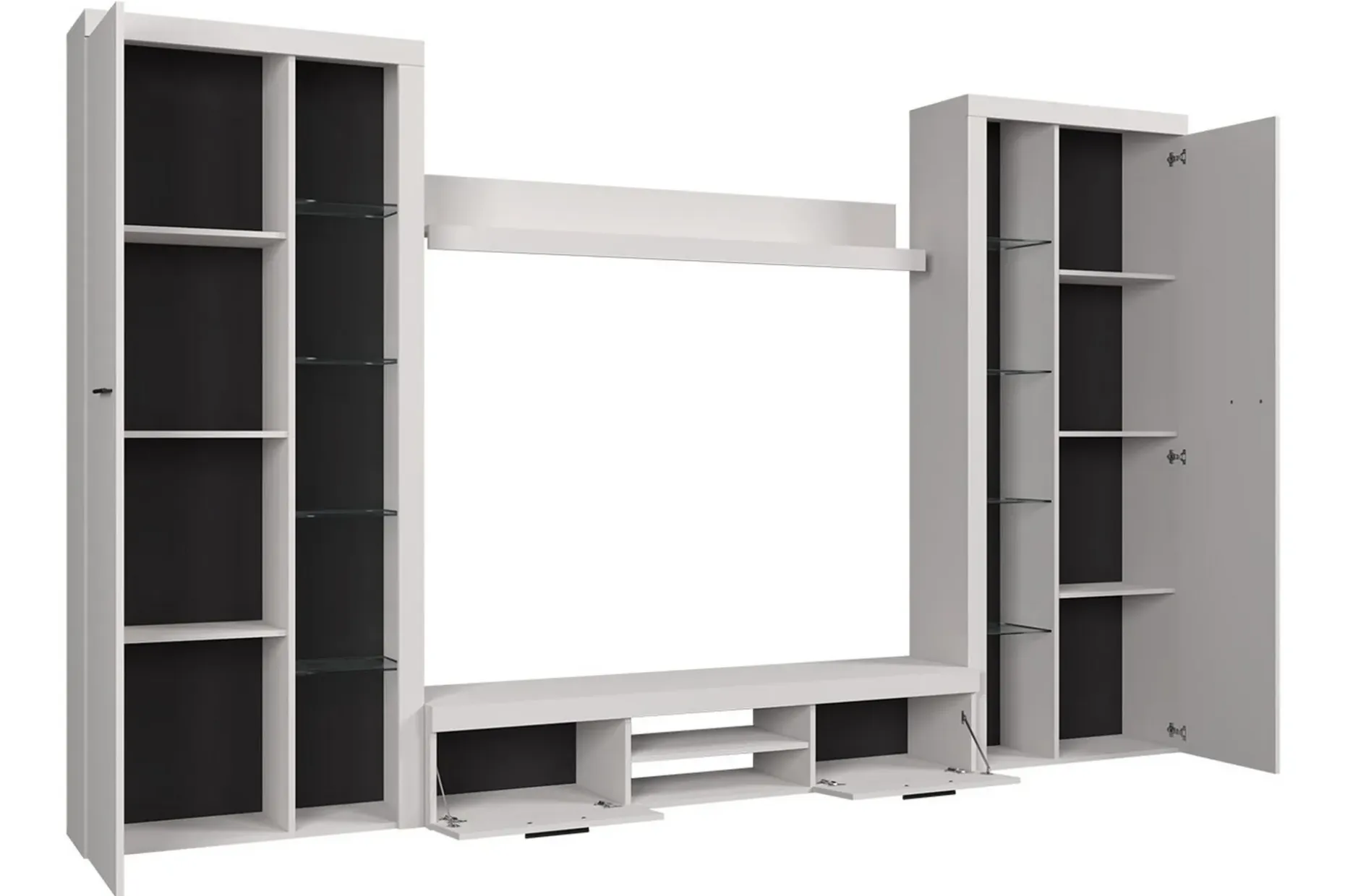 Rumba TV-møbelsett 300x34x190 cm
