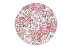 Rund Matte Rosa