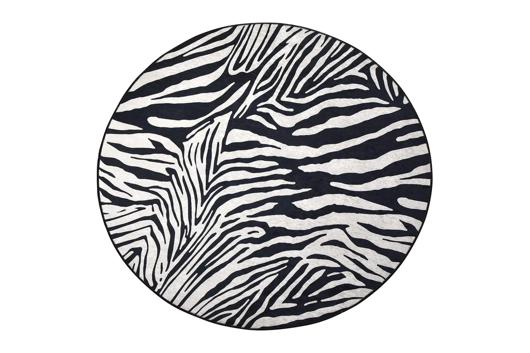 Rund Matte Zebra (140)