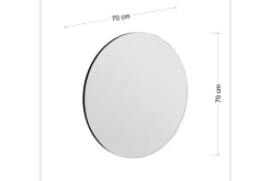 Rusan Speil 70 cm Rektangulær
