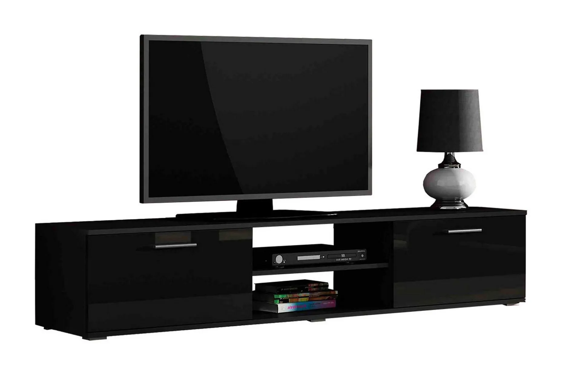 Ruskelsby TV-bänk 180 cm Black
