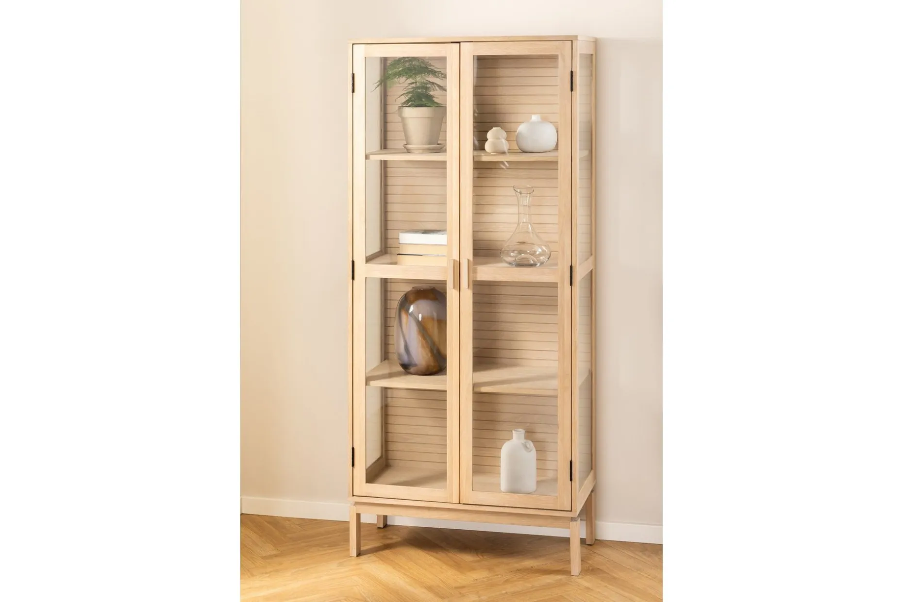Sakie Vitrineskap 180 cm