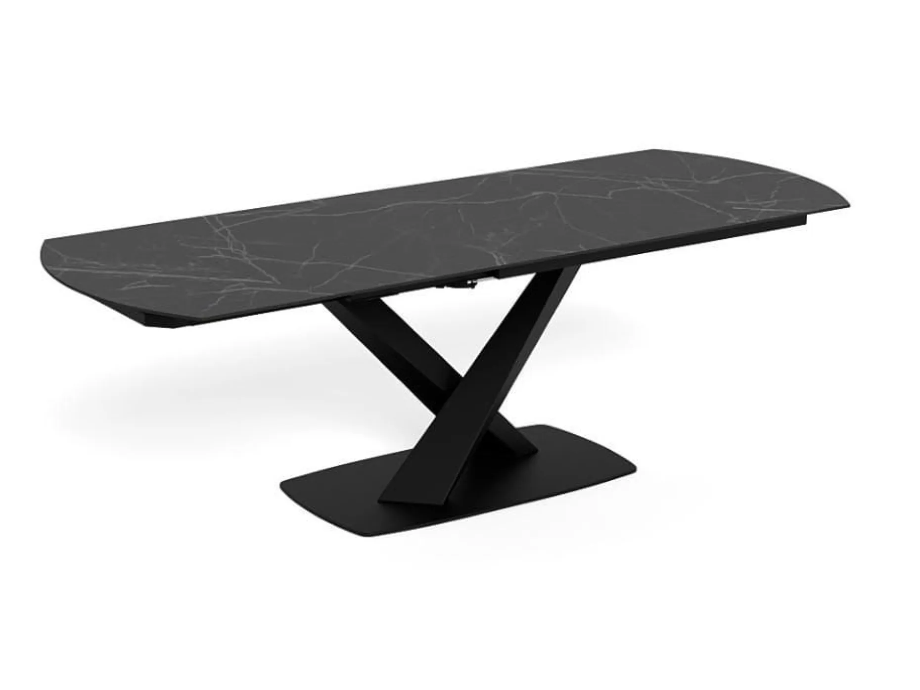 Salvas uttrekkbart spisebord 160–240 cm ovalt
