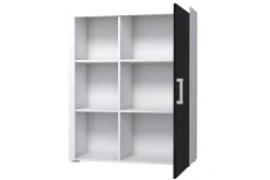 Samba Förvaringsskåp 90x35x114 cm Black