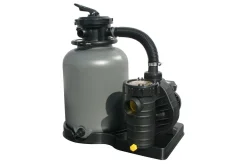 Sandfilter Planet Pool Sandfilterpumpe Planet Pool monteringsplate 6-veis ventil S (filter Ø 330 mm, pumpe 6,0 m³/t)