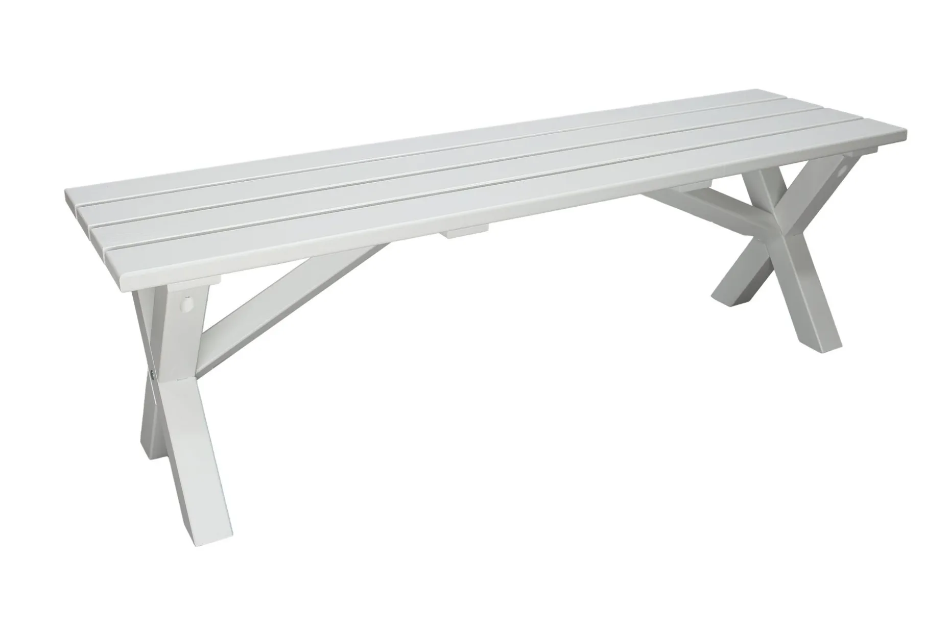 Scottsdale Sittebenk 140 cm Hvit