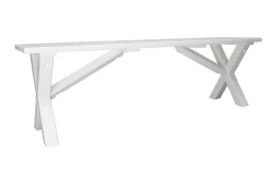 Scottsdale Sittebenk 140 cm Hvit