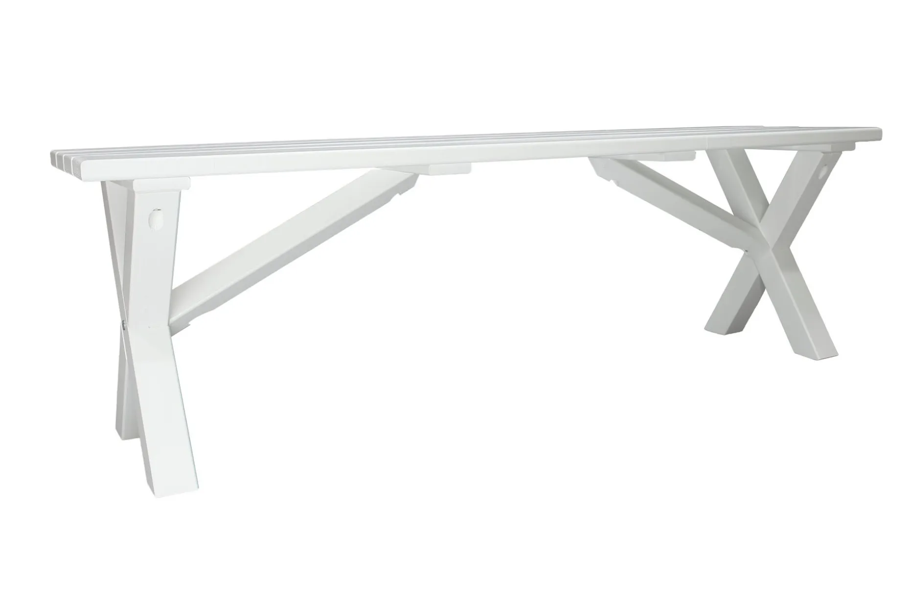Scottsdale Sittebenk 140 cm Hvit