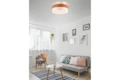 Seasons Taklampe 50 cm E14 Hvit/Tre