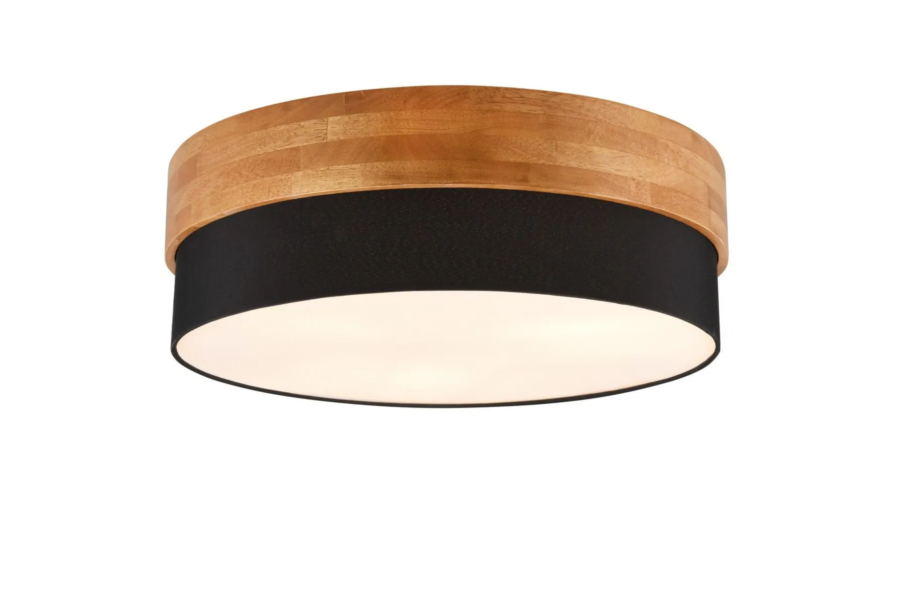 Seasons Taklampe 50 cm E14 Svart/Tre