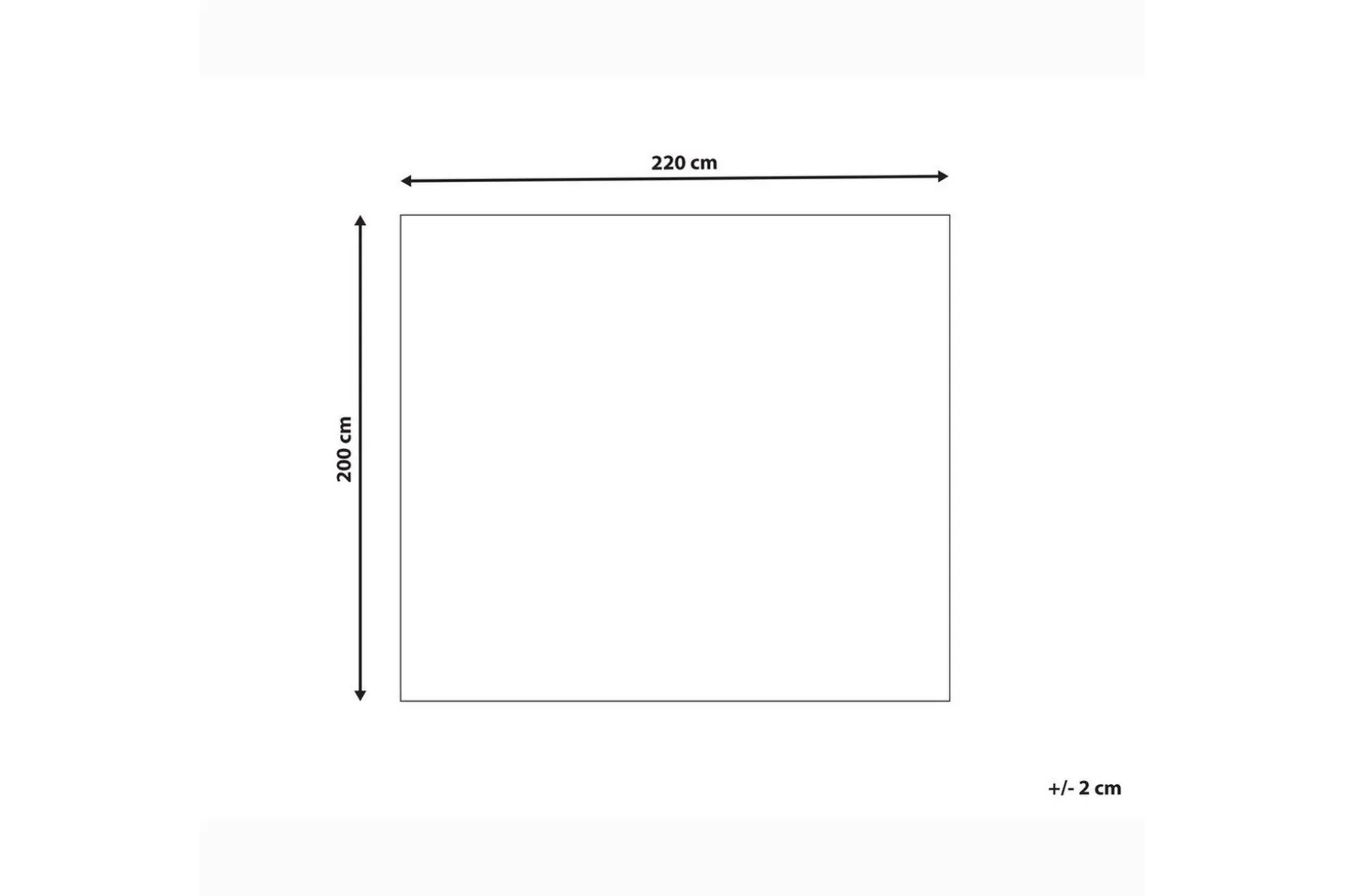 Sengeteppe Hatton Beige, 200x220 cm