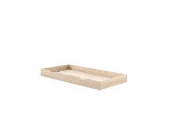 Seng Fritz med 3 skuffer og underbed Naturlig