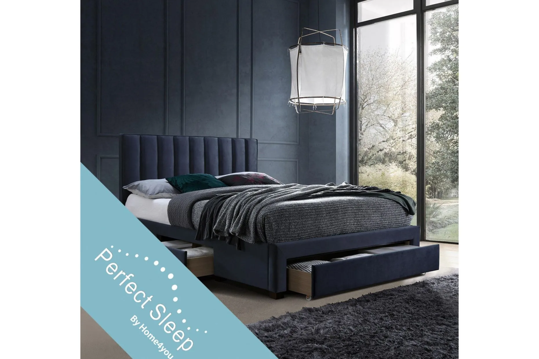 Seng GRACE med Madrass HARMONY DUO 160x200cm
