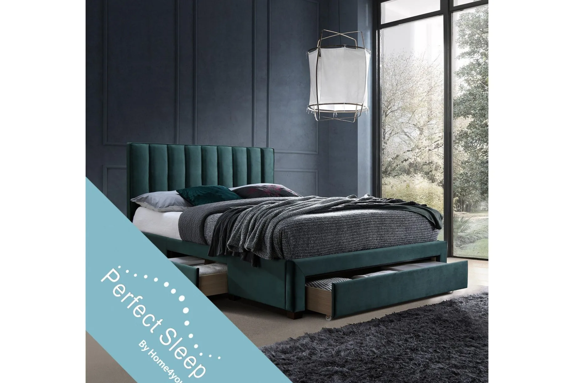 Seng GRACE med Madrass HARMONY DUO 160x200cm