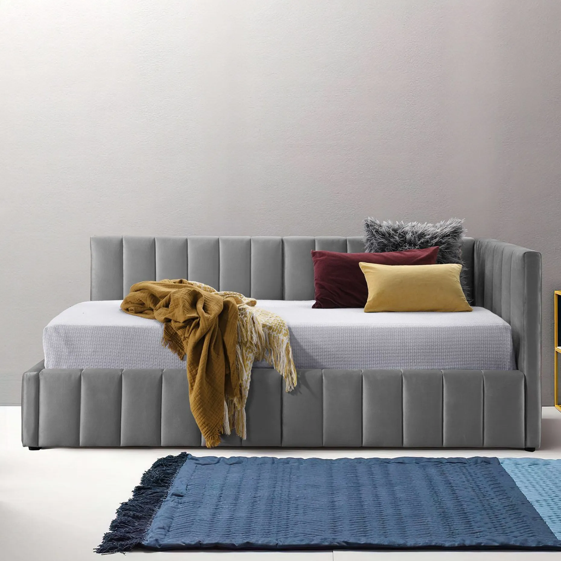 Seng HOME4YOU Jasper 90x200 cm 75x40xh102 cm, eik