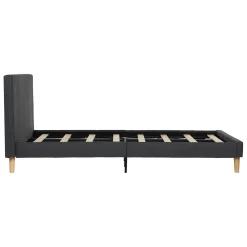 Seng HOME4YOU Juno 90x200 cm grå