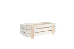 Seng Modulo med pilformede ben Hvit, 3