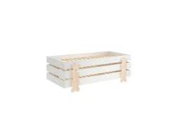 Seng Modulo med puslespillbiter som ben Hvit, 3