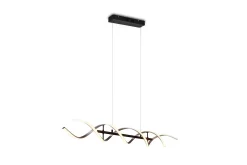 Sequence LED-Pendellampe Børstet Aluminium/Matt Svart