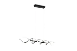 Sequence LED-Pendellampe Børstet Aluminium/Matt Svart