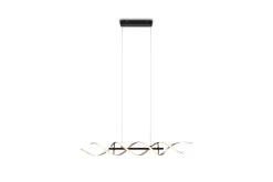 Sequence LED-Pendellampe Børstet Aluminium/Matt Svart