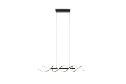 Sequence LED-Pendellampe Børstet Aluminium/Matt Svart