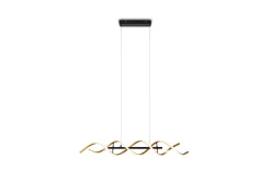 Sequence LED-Pendellampe Matt Messing/Matt Svart