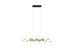 Sequence LED-Pendellampe Matt Messing/Matt Svart