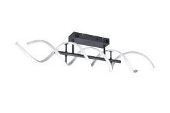 Sequence LED-Taklampe Børstet Aluminium/Matt Svart