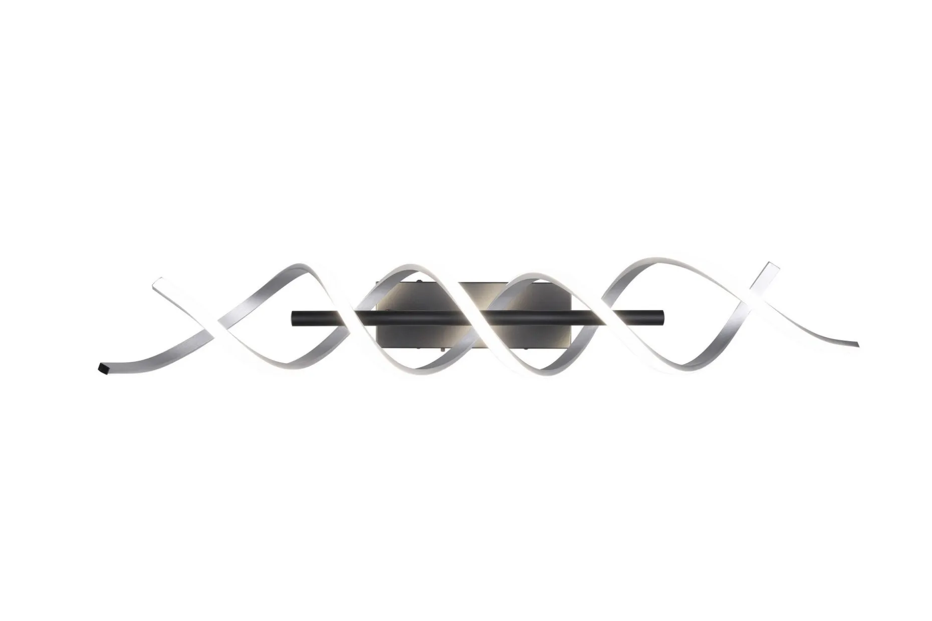 Sequence LED-Taklampe Børstet Aluminium/Matt Svart