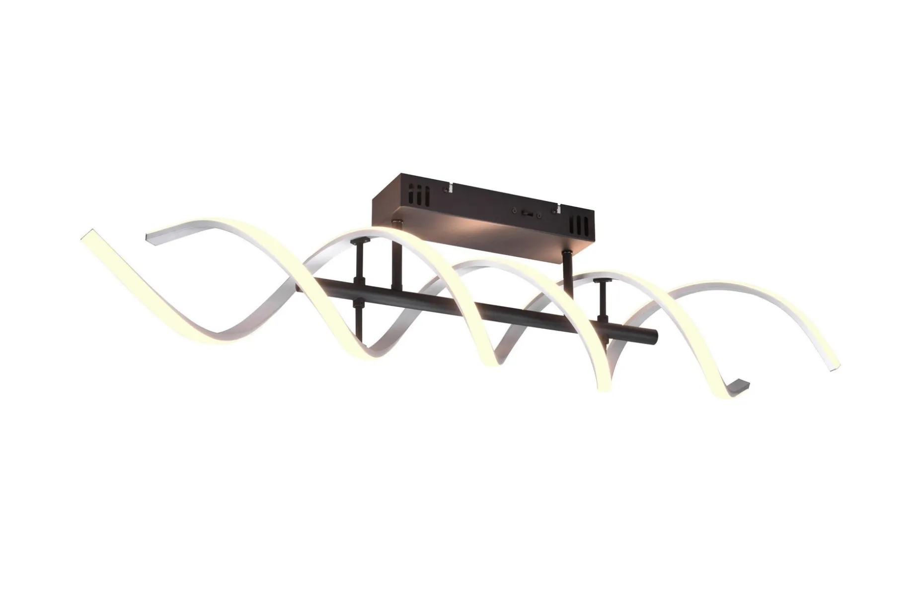 Sequence LED-Taklampe Børstet Aluminium/Matt Svart