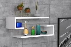 Sergoit Vegghylle 60x20 cm 4 Hyller