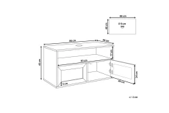 Servantskap Rosell 86x40x45 cm