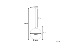 Sessera Taklampe 15 cm