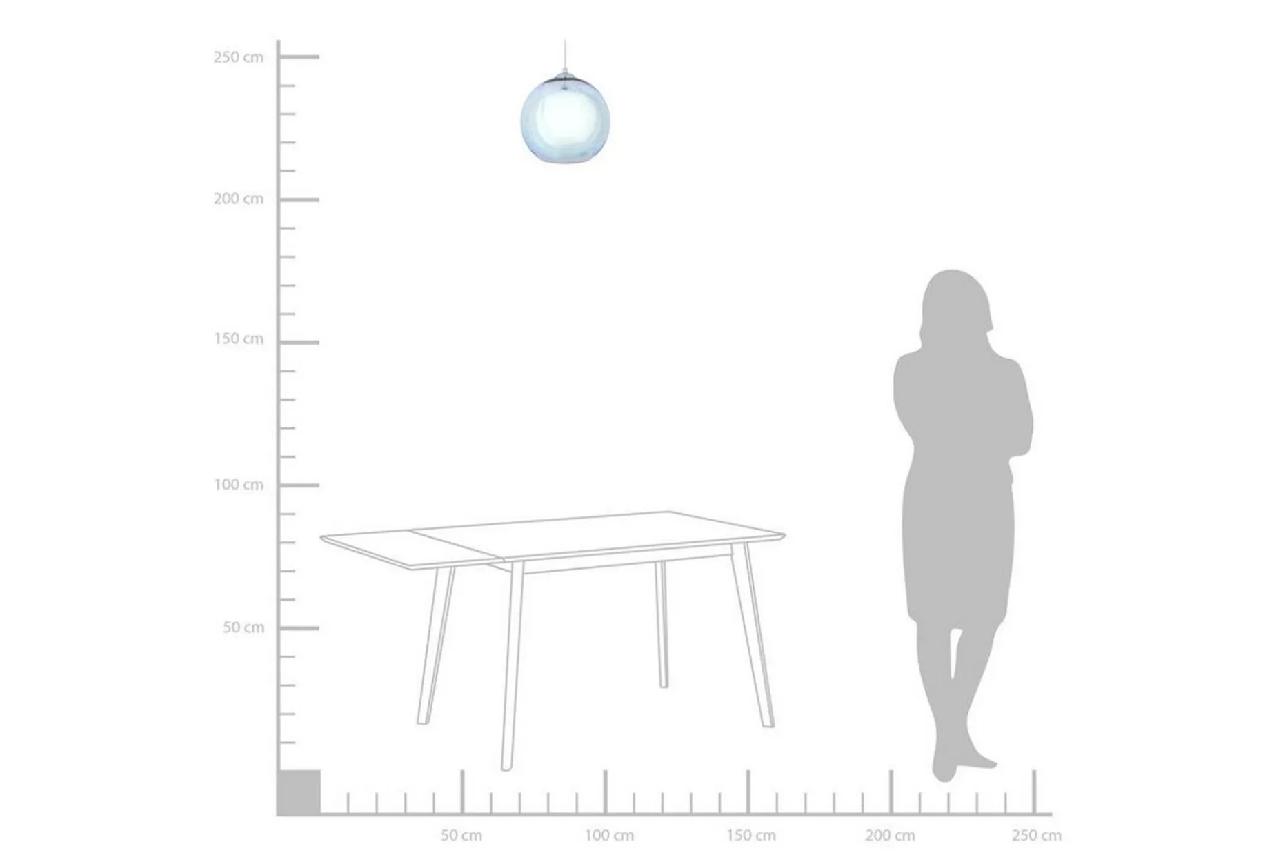 Sessera Taklampe 15 cm