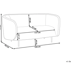 2-seters sofa Loen