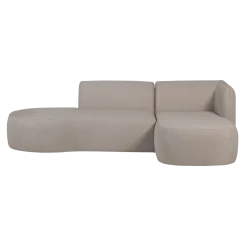 2-seters sofa med sjeselong Chios utendørs