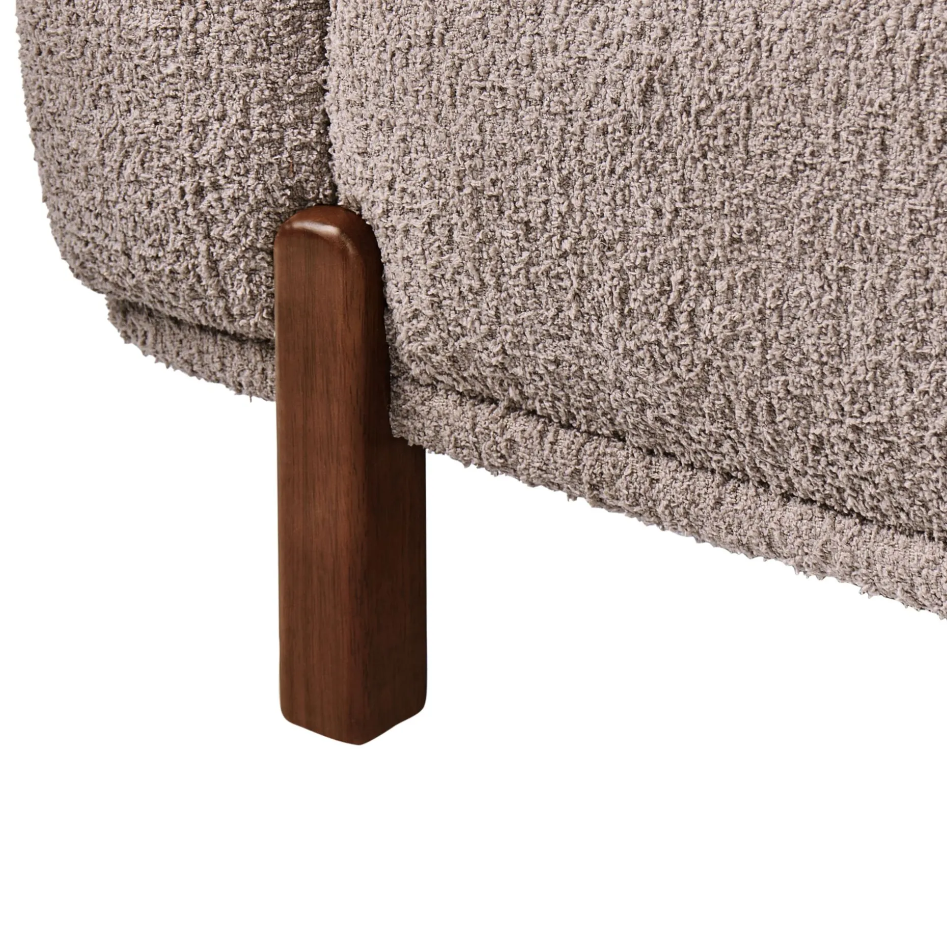 2-seters sofa Odnes i bouclé