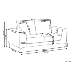 2-seters sofa Reinen