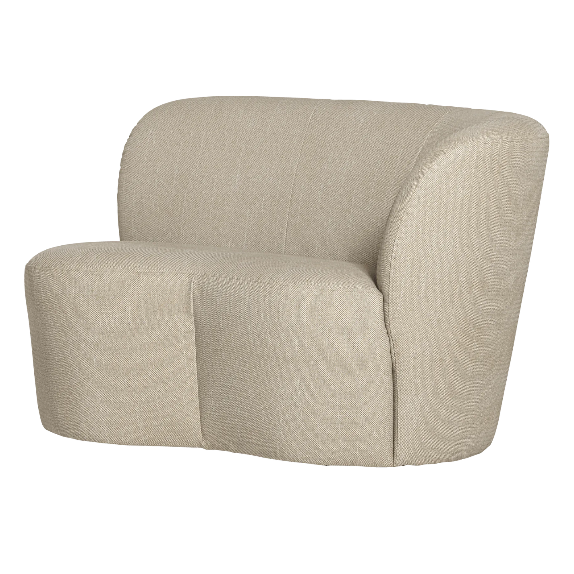 2-seters sofa Stone utendørs høyre