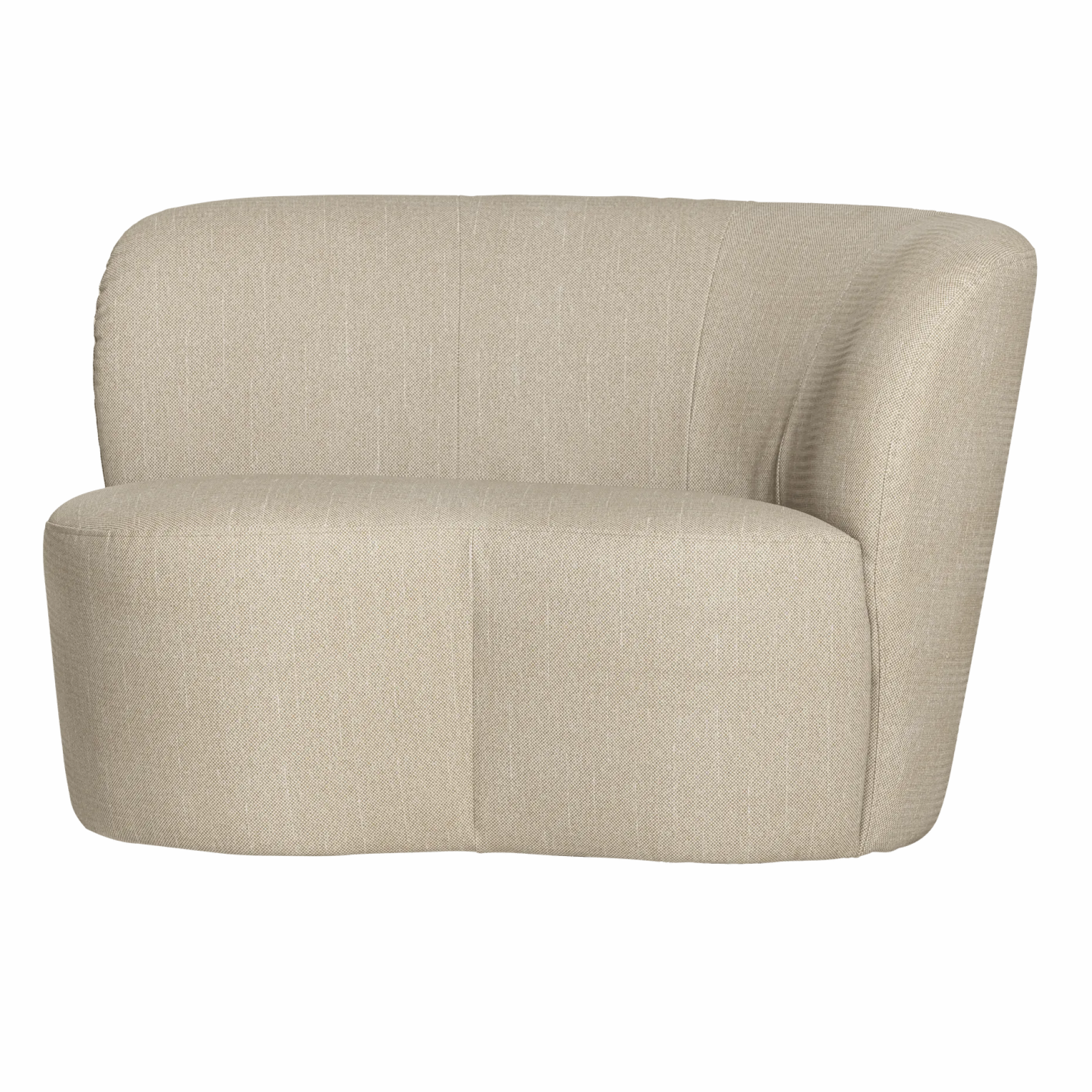 2-seters sofa Stone utendørs høyre