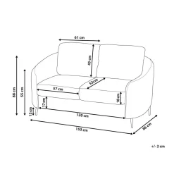 2-seters sofa Trosa