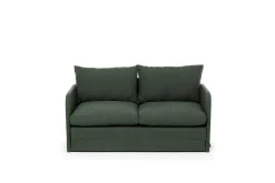 2-seters sovesofa Rubby (148 x 70 x 66 cm) Grønn