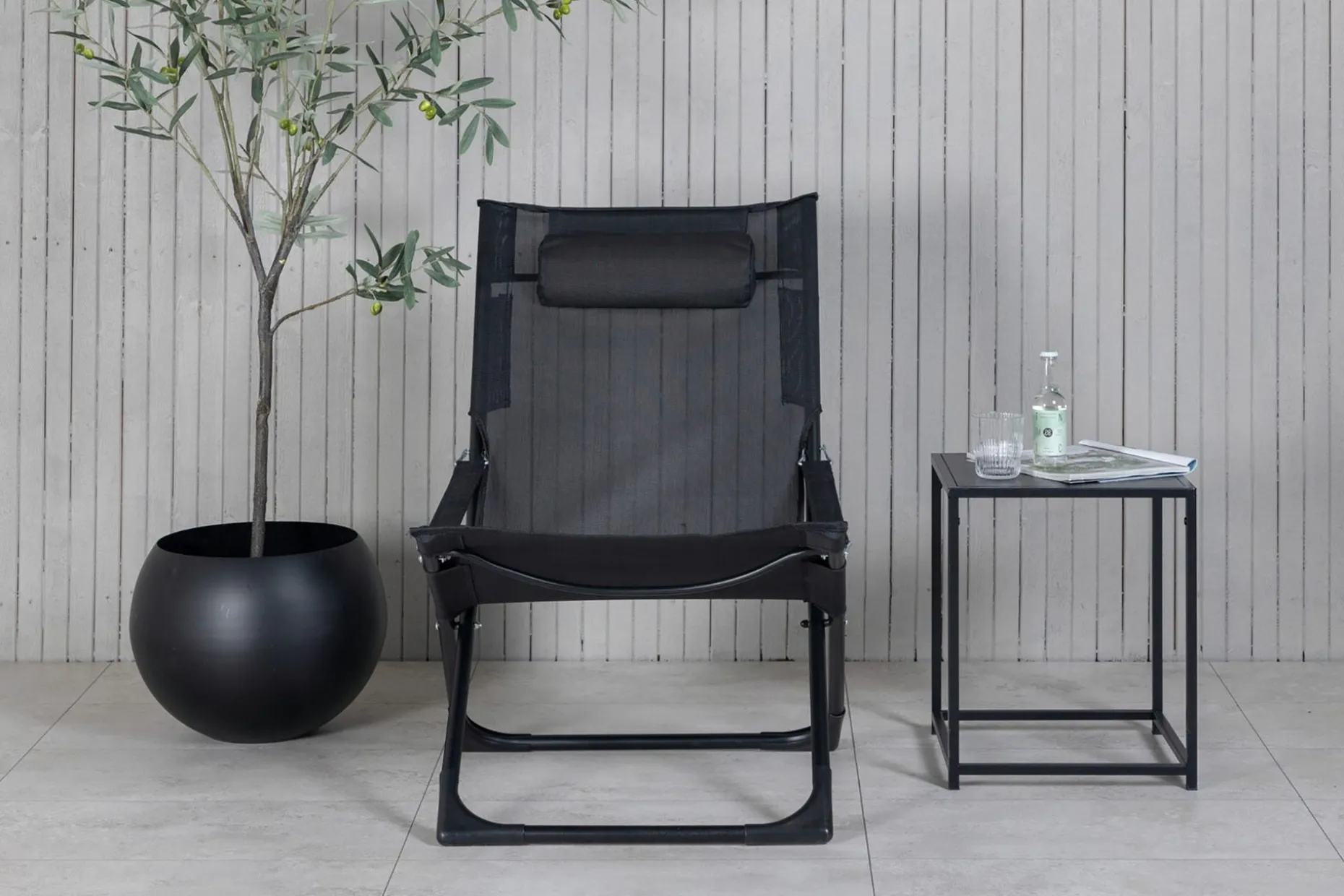 Seville Relaxstol Sammenleggbar med Pute