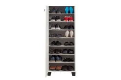 Shoe Cabinet Hvit|Svart