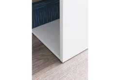Shuping Skrivebord 120 cm med Oppbevaringshyller