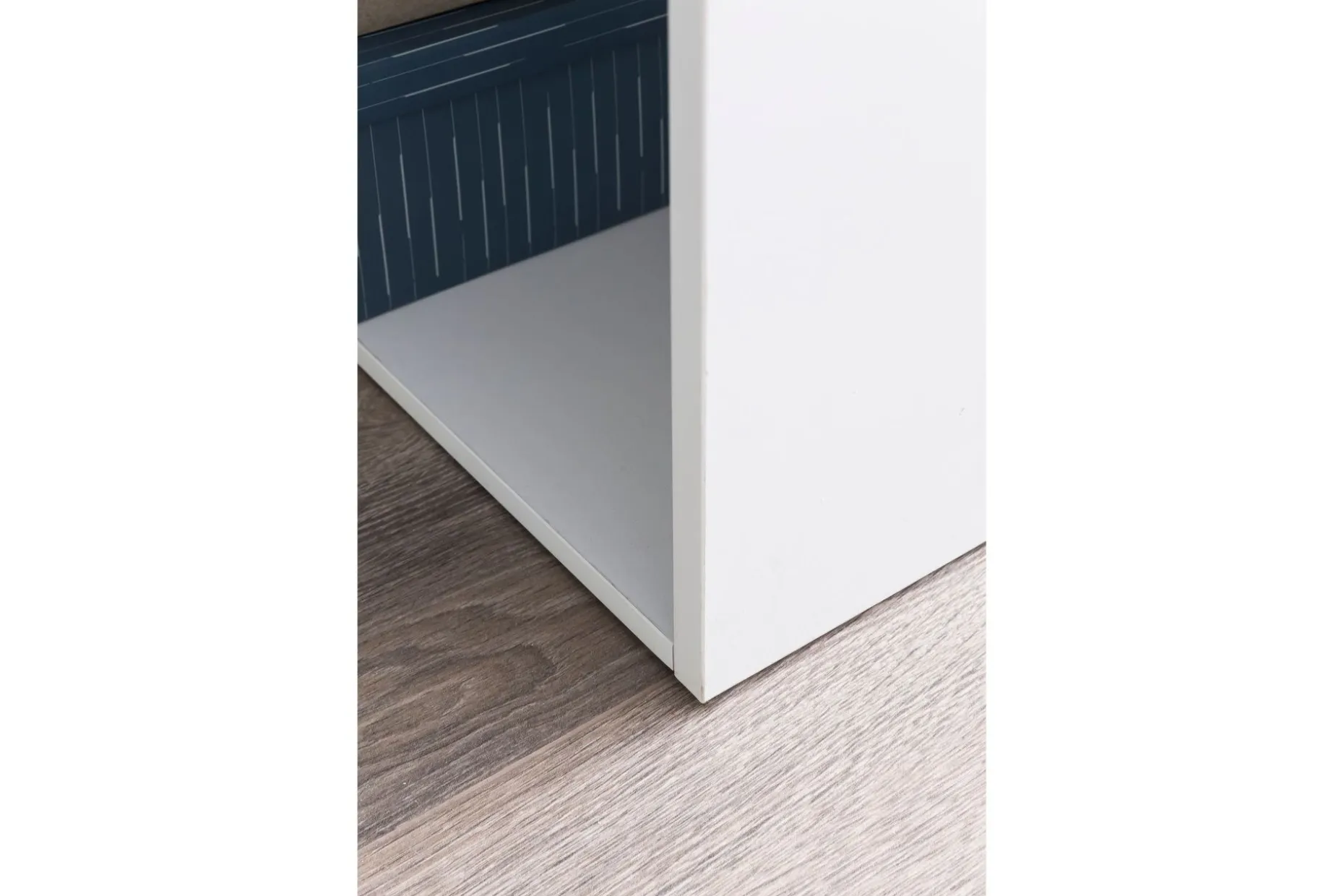 Shuping Skrivebord 120 cm med Oppbevaringshyller