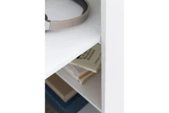 Shuping Skrivebord 120 cm med Oppbevaringshyller