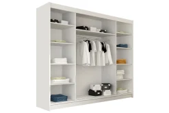 Sia Garderobe med Speil 250x215 cm