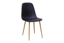 Siena spisegruppe rund 130 cm eik med 6 Nibe spisestoler